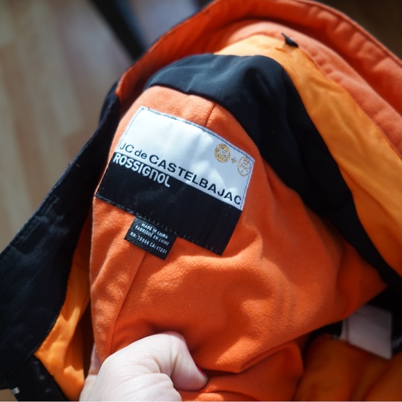 Rossignol JC de Castelbajac Ski Snowboarding Pant Brown Black Women's Size S - Picture 10 of 11